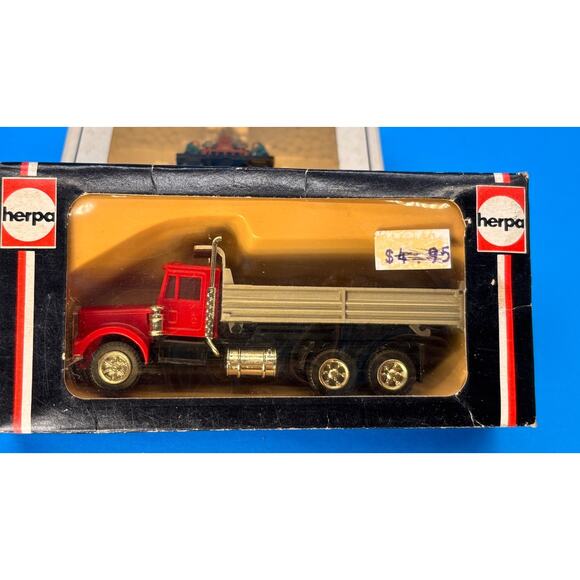 Vintage Herpa HO 1:87 No. 850500 Kenworth Dump Truck Original box NOS - Picture 3 of 9